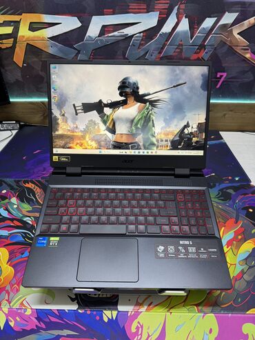 рассрочка ноутбука: Ноутбук, Acer, 16 ГБ ОЭТ, Intel Core i5, 15.6 ", Оюндар үчүн, эс тутум SSD