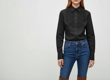 zara t shirty wyprzedaż: Zara, Koszula damska, rozmiar S