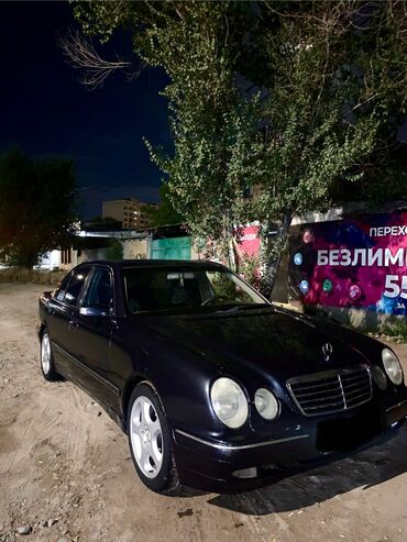 такси мерс: Mercedes-Benz E-Class: 2001 г., 3.2 л, Автомат, Бензин, Седан