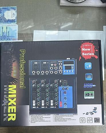 BORL Scarlett X2 USB Audio İnterfeys + Professional Mixer Məhsul