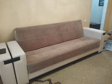 Divan və kreslo dəstləri: İşlənmiş, Divan, 2 kreslo, Divan, Bazalı, Açılan