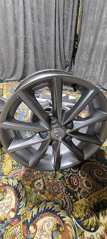 Куйма Дисктер R 16 Hyundai, Комплект, тешиктери - 5, Колдонулган — 7