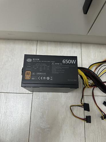Блок питания, Б/у, Cooler Master, 650 Вт, Bronze, 650 Вт