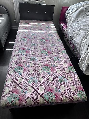 tək kişilik yataq: Yeni, Təknəfərlik çarpayı, Bazasız, Matras ilə, Siyirməsiz, Azərbaycan — 2