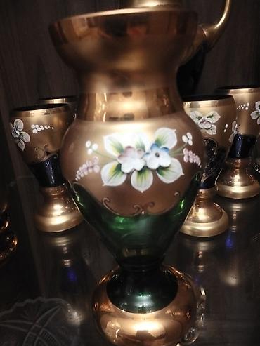 Вазы: Çexiya bohema istehsal olan ölkə temiz orginal.Tecili satılır birinci — 3