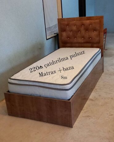 Çarpayılar: Yeni, Təknəfərlik çarpayı, Matras ilə — 3