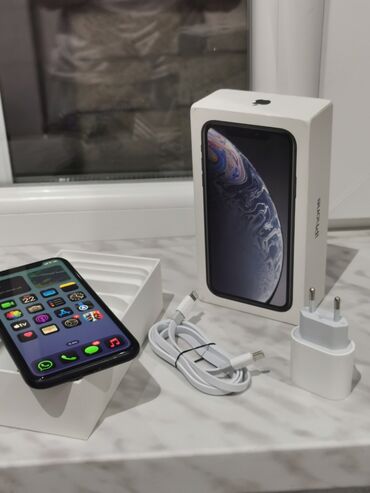 iphone x kamerası: IPhone Xr, 128 GB, Qara, Face ID