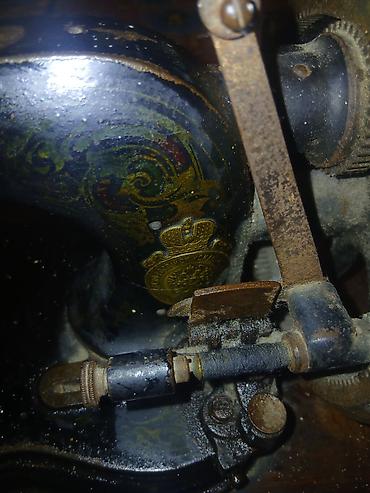 antik servis: Köhnə mexaniki tikiş maşını üçün orijinal alt mexanizm komplekti - — 9