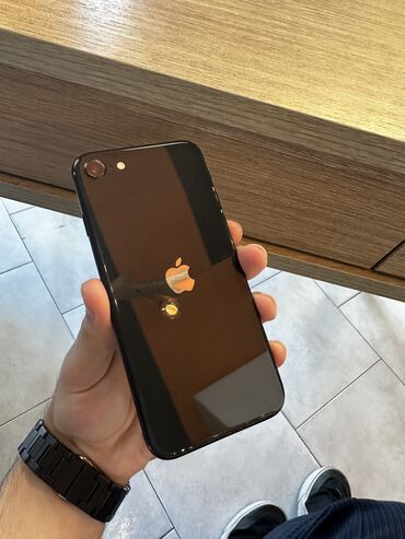 TV və video: IPhone SE 2020, 64 GB, Black Titanium, Barmaq izi