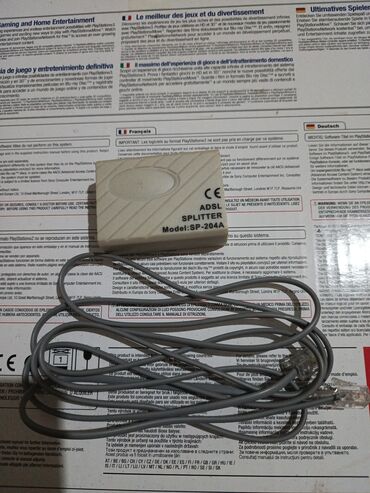 hp netbook mini: Məhsul: ADSL Splitter SP-204A + telefon kabeli Xüsusiyyətlər: -