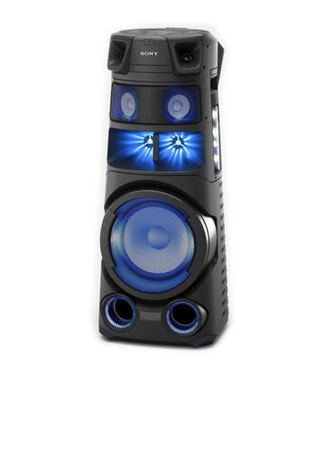 Dinamiklər və musiqi mərkəzləri: Musiqi mərkəzi sony mhc-v83d/m e4 high power party speaker karaoke