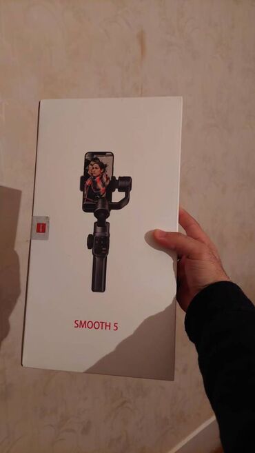 telefon alti: Salam, Zhiyun smooth 5 satıram tam ideal vəziyyətdə. Bununla siz