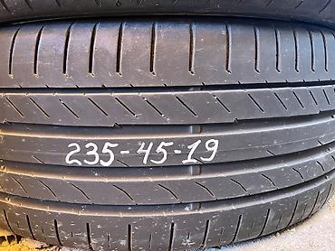 stud 100: Шины 235 / 45 / R 19, Лето, Б/у, 1 шт, Германия, Continental — 1