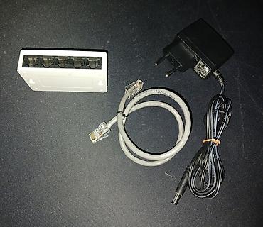 raspberry pi: Коммутатор 5 портовый TENDA S105 5-port switch (5utp 100mbps), 10/100 — 1