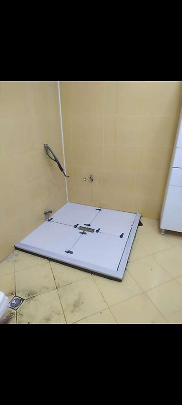 Услуги: Duş kabini üçün yerdüzəltmə(yer düzəltmə) köhnə vannaların sökülüb — 1