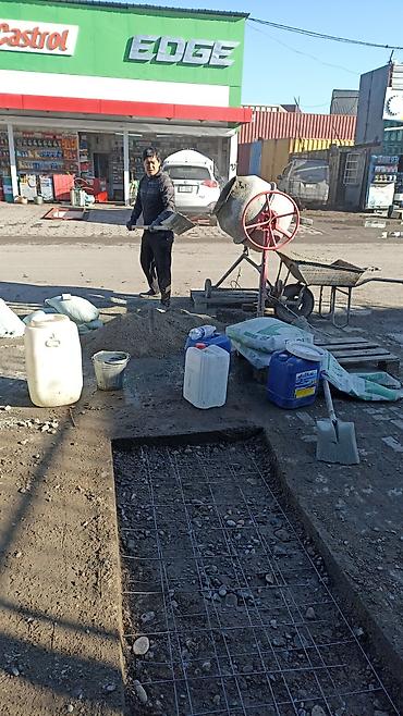 Бетонные работы: Бетонирование площадок и дорожек - Устройство монолитных бетонных — 11