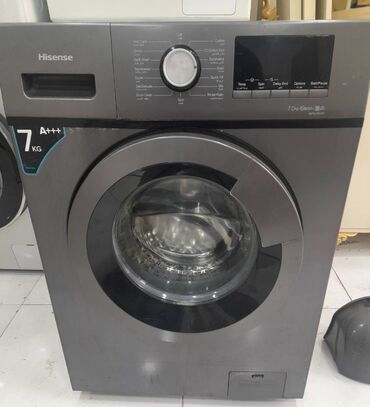 продать бу стиральную машину: Paltaryuyan maşın Hisense, 7 kq, İşlənmiş, Avtomat, Qurutma var, Ödənişli çatdırılma