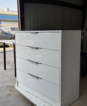 id store: Комод для одежды, Новый, Без зеркала, ЛДСП, цвет - Белый, Самовывоз, Платная доставка — 1