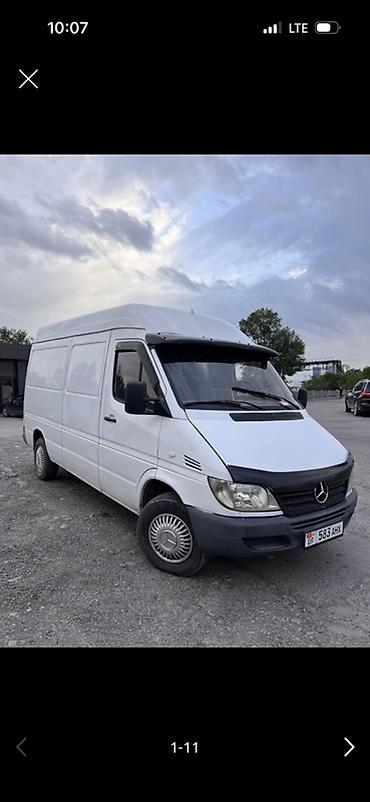 sprinter 2 2: Mercedes-Benz Спринтер: 2004 г., 2.2 л, Механика, Дизель, Фургон — 1
