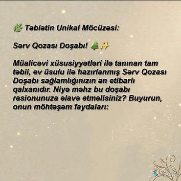mürebbe: Məhsul: Sərv qozası doşabı – ev üsulu ilə hazırlanmış, tam təbii — 3