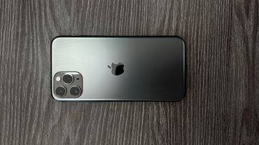 зарядка для айфона 12 оригинал: IPhone 11 Pro, Колдонулган, 256 ГБ, Space Gray, Каптама, 86 %