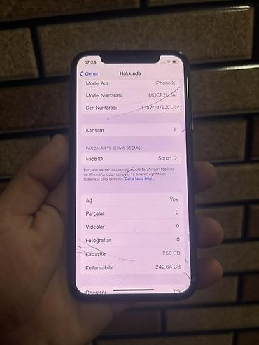 iphone promax 1: IPhone X, 256 GB, Space Gray, Face ID — 3
