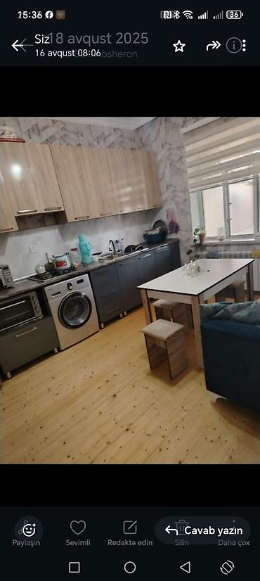 xirdalanda ev satilir: GUNLUK KİRAYE EV _3 otaqlı həyət evi –Hokmelide 5sayli baxca yaxinligi — 2