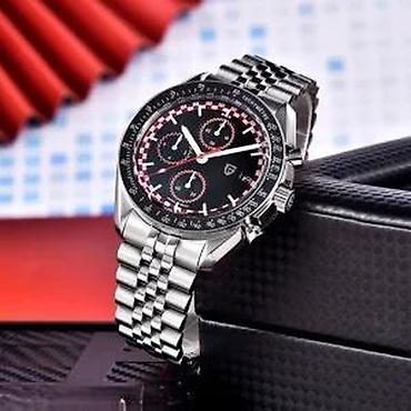 Ručni satovi: PAGANI DESIGN PD-1816 - 40mm - Crna / Crvena PAGANI DESIGN PD-1816 - — 9