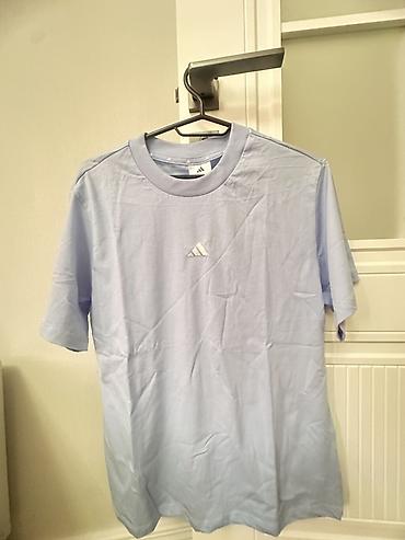 opel t: Original yeni Adidas T-shirt. S olchu. Məhsul: Açıq mavi qadın — 5
