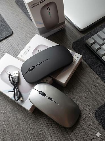 Компьютерные мышки: 🖱️Мышь безпроводная Bluetooth ♻️Очень удобная 👾Дальность до 10 м — 1