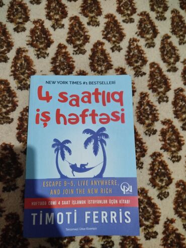 Digər kitablar və jurnallar: 4 saatlıq iş həftəsi - Tikinti Ferris 15 manata almışdım, kitab ideal