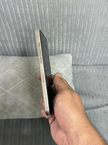 iphone batarya: IPhone 15 Pro Max, 256 GB, Natural Titanium, Barmaq izi, Simsiz şarj, Face ID — 3