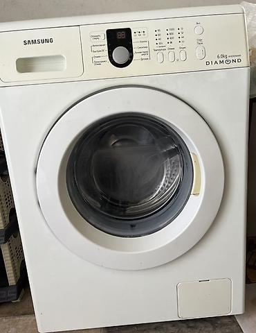 samsung was end: Paltaryuyan maşın Samsung, 6 kq, İşlənmiş, Avtomat, Qurutmasız — 1