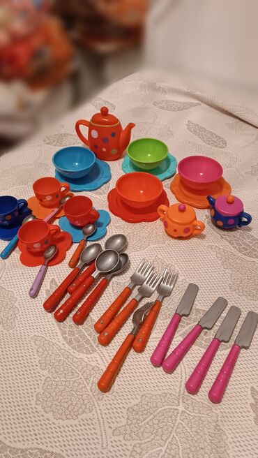 детская силиконовая посуда: Набор посуды
играли только один раз