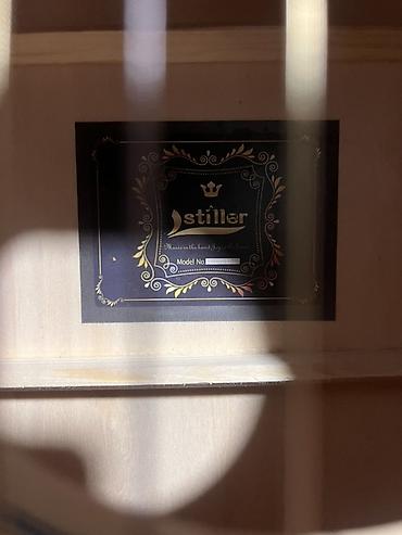 Музыкалык аспаптар: ПИШИТЕ В ВАТЦАП: + Акустическая гитара Stiller, Состояние б/у, Сам — 2