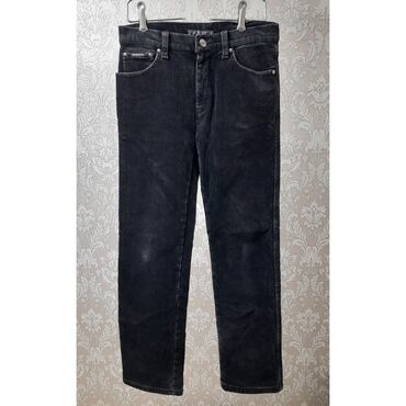 мужские клетчатые брюки: Брюки XS (EU 34), цвет - Черный