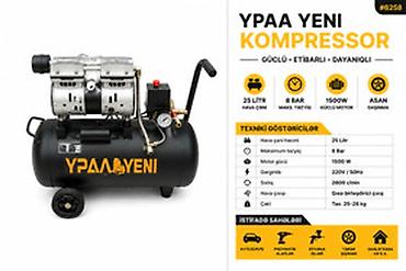 Инструменты: Elan başlığı: Hava kompressoru Ural 25 l, 1500 Vt Elan mətni: Ural — 1