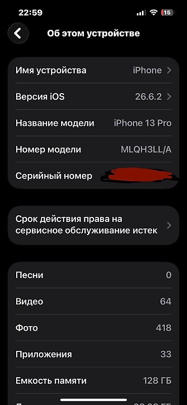 mini 4 pro: IPhone 13 Pro, Б/у, 128 ГБ, Space Gray, 84 % — 6