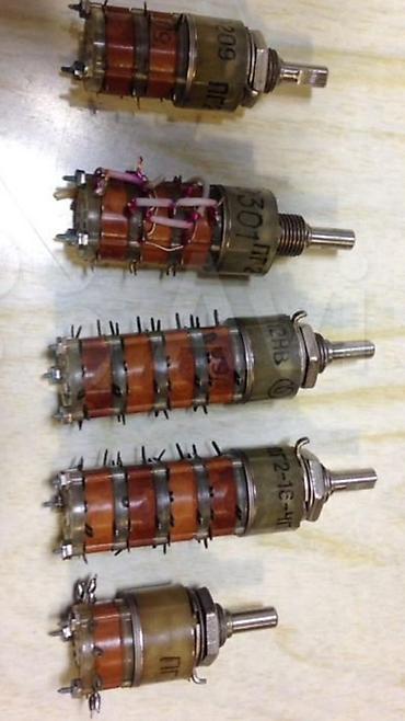 Выключатели: Лот: галетные переключатели ПГ и комплектующие Описание: - Пакетная — 4