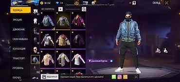 Жеке буюмдар: Аккаунт Garena Free Ключевые особенности: - Уровень аккаунта — 4