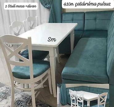 Divan və masa dəstləri: Yeni, Künc divan, Mətbəx üçün, Açılmayan, Azərbaycan — 5