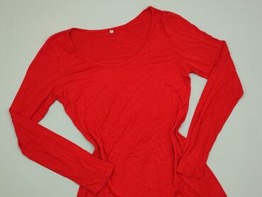 Bluzki: Bluza M (EU 38), stan - Bardzo dobry, wzór - Jednolity kolor, kolor - Czerwony