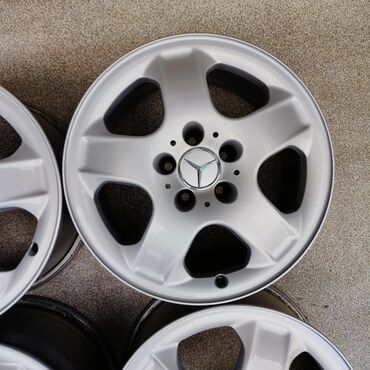 Диски: Литые Диски R 17 Mercedes-Benz, Комплект, отверстий - 5, Б/у — 2