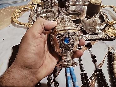 muncuqdan aksesuarlar: Kolleksiya: təsbeh və aksesuar dəsti - Müxtəlif material və — 10