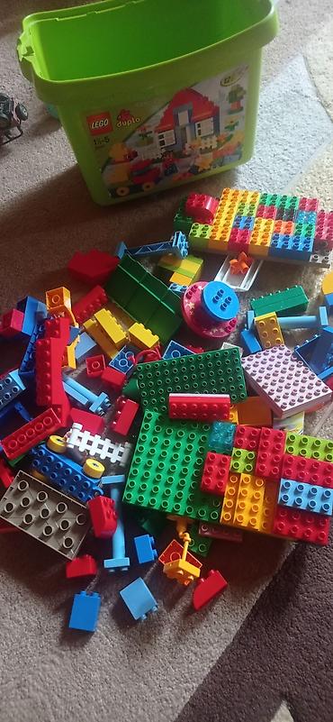 Uşaqlar üçün digər mallar: Оригинальный LEGO Duplo с боксом для хранения20ман Игровой набор — 2
