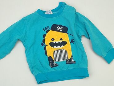 kombinezon zimowy dla dziewczynki: Sweatshirt, 12-18 months, condition - Good