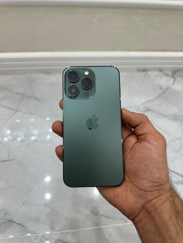 iphone 13 işlənmiş: IPhone 13 Pro, 256 ГБ, Alpine Green, Face ID