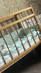 үй буюмдары: Продается детский манеж с очень качественным матрасом, наматрасником lalafo.kg да үй буюмдары: Продается детский манеж с очень качественным матрасом, наматрасником