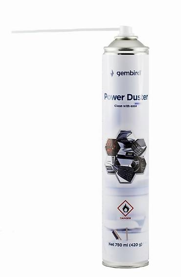 jonizator vazduha: Compressed air duster Gembird kompresovani vazduh, 400ml, 600ml, 750ml — 3