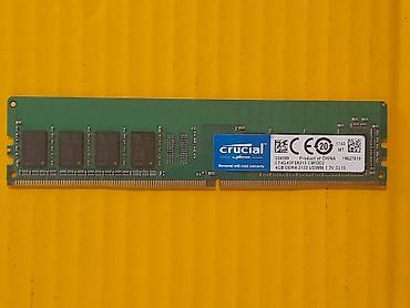 Оперативная память (RAM) для ПК: Оперативная память (RAM) для ПК, Б/у, Crucial, 4 ГБ, DDR4, 2133 МГц — 2